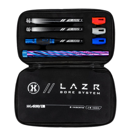LAZR Elite Orbit Barrel Kit - 15' Blue/Purple Black Inserts - Cocker Threads