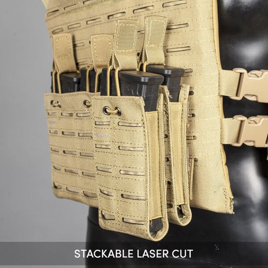 Valken Multi Rifle Triple Magazine Pouch - Laser Cut