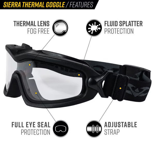 Valken Sierra Thermal Airsoft Goggles