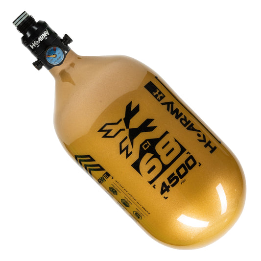 Rush - 68ci / 4500psi 'EXTRA LITE' PRO REG Air System - Gold/Black