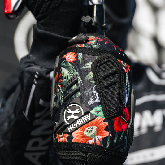 Paintball air tank cover / sleeve | hardline armored - Color: Tropical Skull