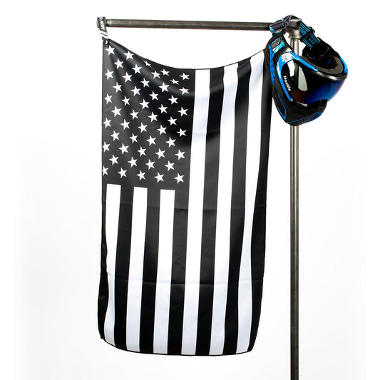 USA Black Microfiber Rag XL