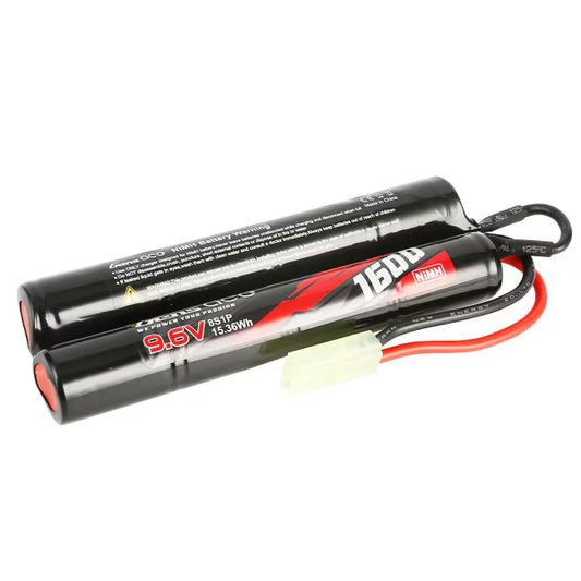 Battery - GA 1600mAh 8S 9.6V NIMH Nunchuck w/Tamiya