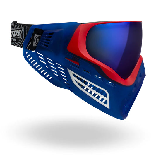 Virtue Vio Ascend | Paintball Goggle/Mask - Crystal Patriot