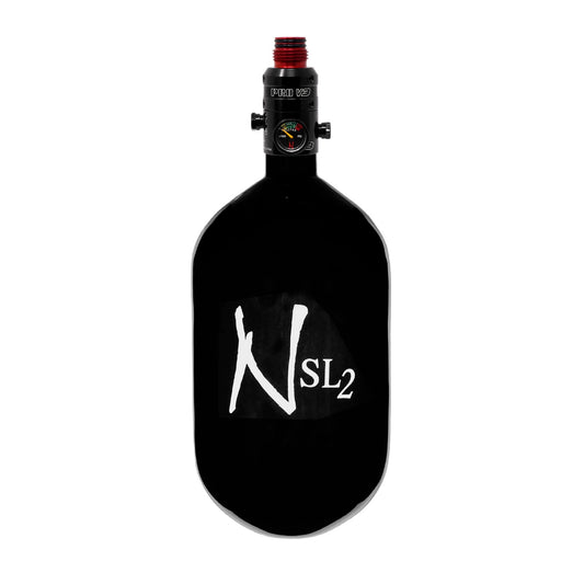 Ninja 68/4500 SL2 BLACK SUPER LITE 2 68 WHITE LOGO | Carbon Fiber Compressed Air Tank