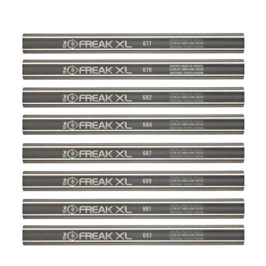 FREAK XL Boremaster Kit - 8" Inserts Stainless Steel (Case & Inserts Only) | Paintball