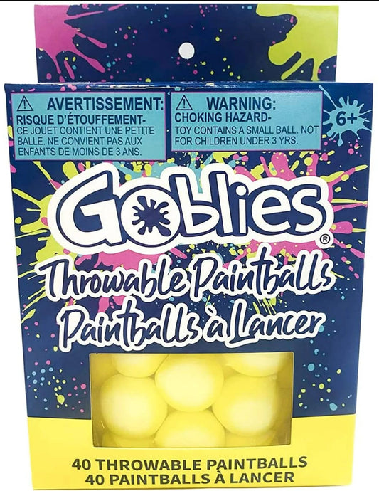 Goblies Throwable Paintballs 40 Count