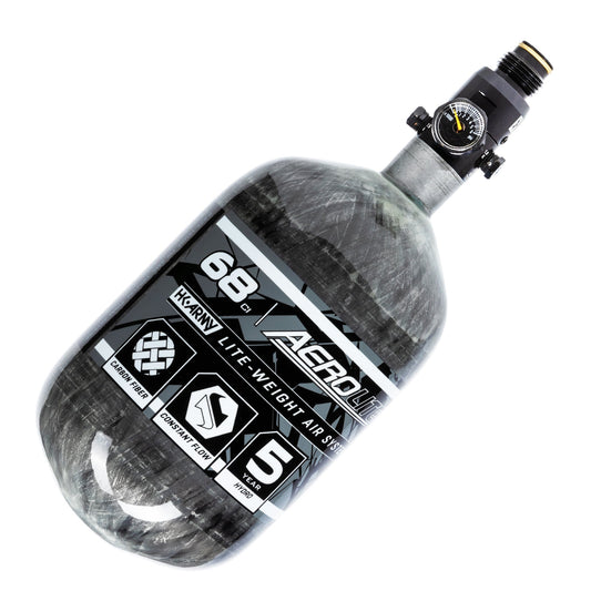 AeroLite Carbon Fiber Tank - 68ci / 4500psi - Clear