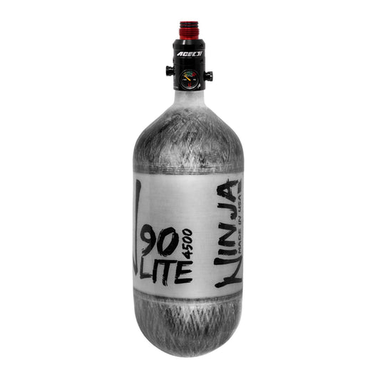 Ninja Lite Carbon Fiber Air Tank - 90/4500 - Grey Ghost