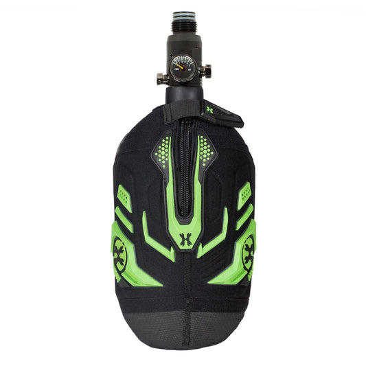 Paintball air tank cover / sleeve | hardline armored - Color: Green/black - energy