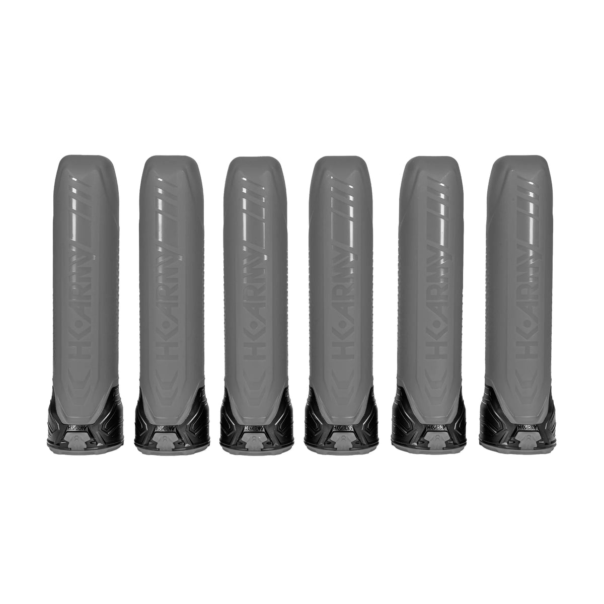 MaxLock Paintball Pods - Lock Lid | 185 Rounds | Graphite | 6 Pack