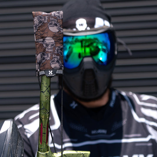 Hostilewear Skulls Brown - Barrel Condom