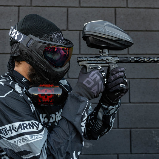 36ci / 4500Psi - Doom - Extra Lite Carbon Fiber Tank - Pro V2 Reg - Black/Red