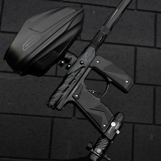 HK Army Hive Mini GS With Lazr-barrel | Black/Black | Paintball Electronic Marker