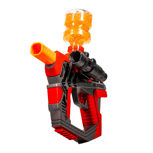Gellyball kit with Laser | Delta Blaster | Gelstrike | Color: Lava Red