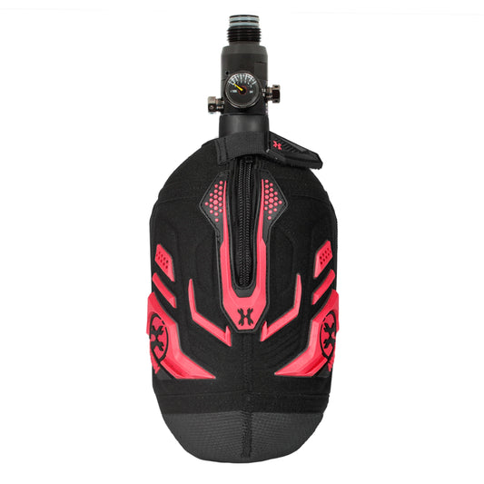 Paintball air tank cover / sleeve | hardline armored - Color: red/black fire