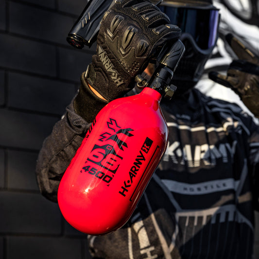 Rush - 68ci / 4500psi 'EXTRA LITE' PRO REG Air System - Red/Black