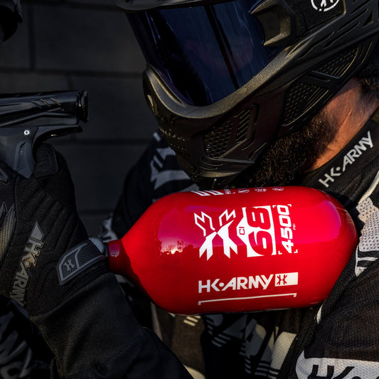 Rush - 68ci / 4500psi 'EXTRA LITE' PRO REG Air System - Red/White