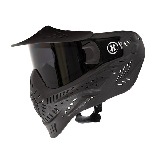 HSTL Goggle | Color: Black W/ Smoke Thermal Lens | Paintball & Airsoft Goggle