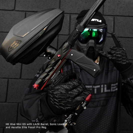 HK Army Hive Mini GS | Black/Red | Paintball Electronic Marker