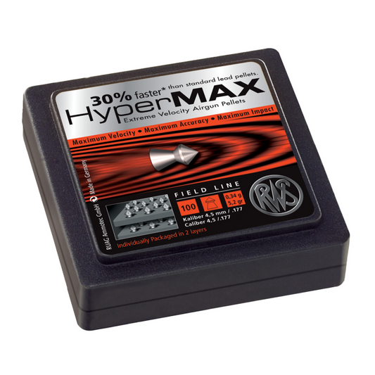 Rws Hypermax .177 Caliber Airgun Pellet Lead Free 100Ct : Umarex Airguns | Buy Airgun Pellet Ammo