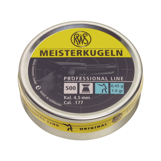 Rws Meisterkugeln Pistol Professiol Line .177 500Ct | Buy Airgun Pellet Ammo