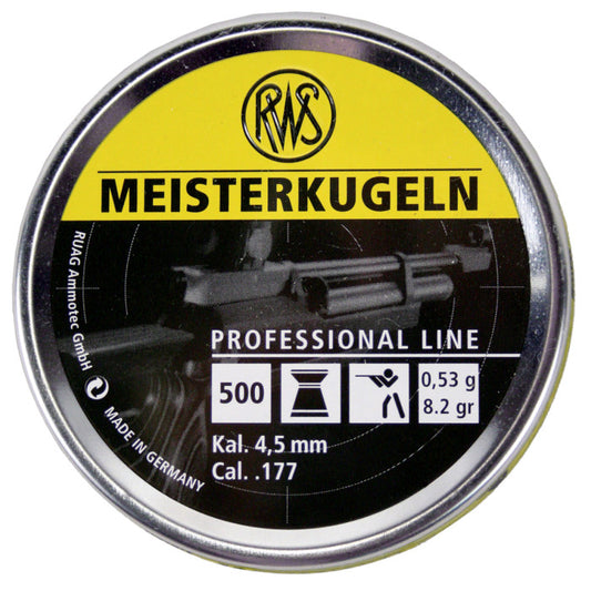 Rws Meisterkugeln Professional .177 Caliber Airgun Pellets 500Ct : Umarex Airguns | Buy Airgun Pellet Ammo