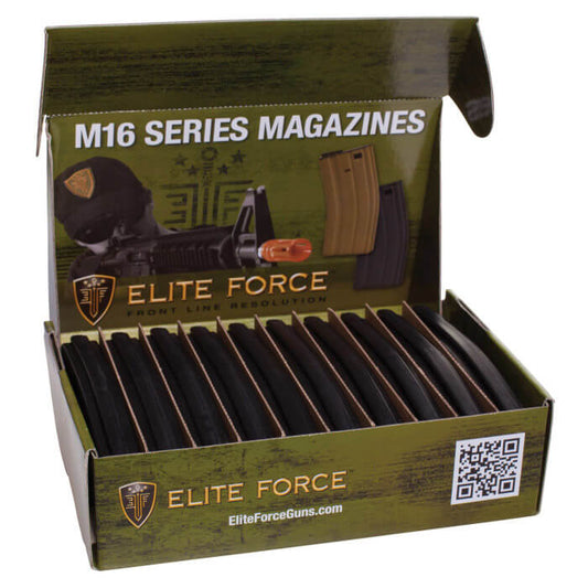 M4/M16 140Rd Mid-Cap Airsoft Magazine 10 Pk - Black | Airsoft Bbs Magazine