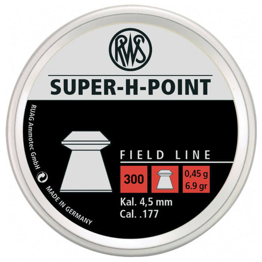 Rws Super H Point .177 300 Ct | Buy Airgun Pellet Ammo
