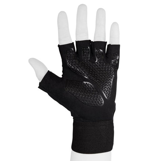 Virtue Mesh Breakout Gloves - Half Finger - Graphic Red