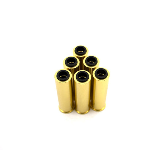 Valken Infinity Spare Brass Revolver Shells - 6 Pack (Green Gas)