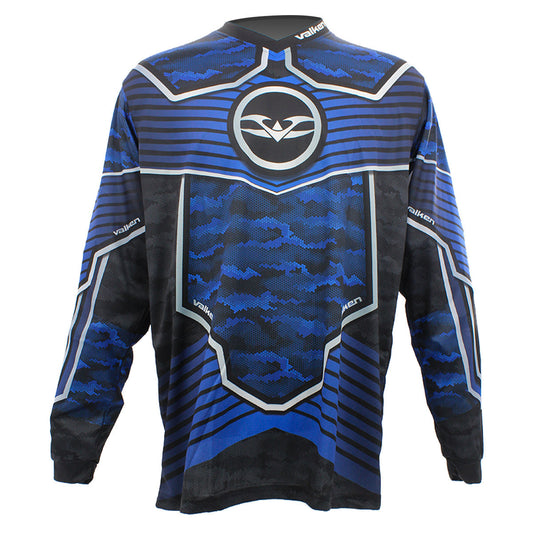 Valken Fate Gfx Paintball Jersey - Digi Tiger Blue Camo