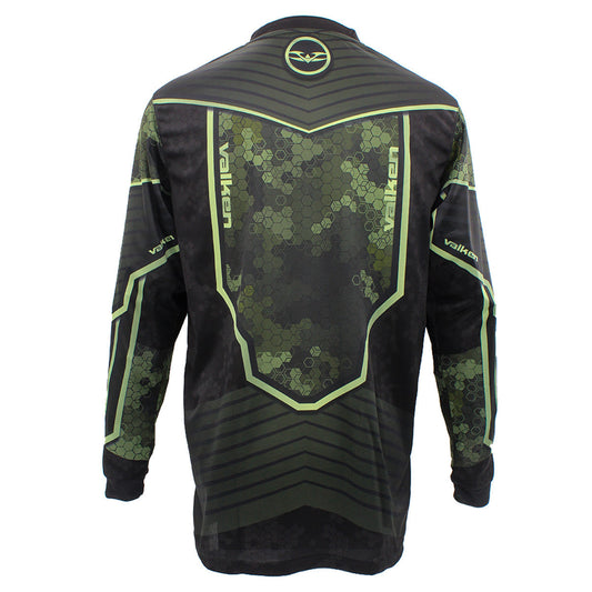Valken Fate Gfx Paintball Jersey - 3D Cube Olive Camo