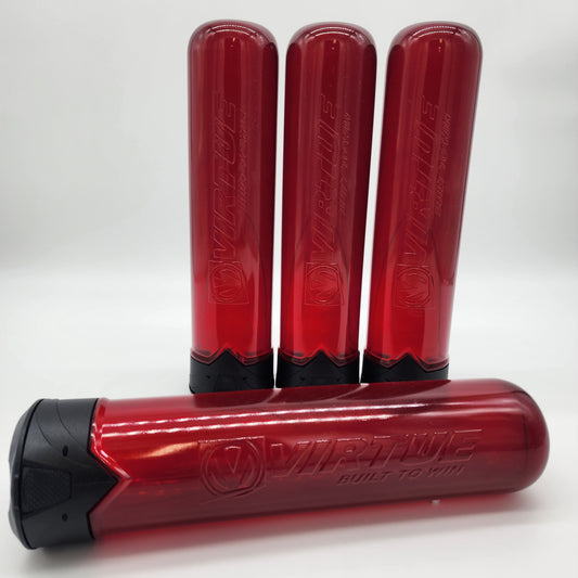 Virtue V2 Lock Lid 170 Round Pod 4-Pack - Red