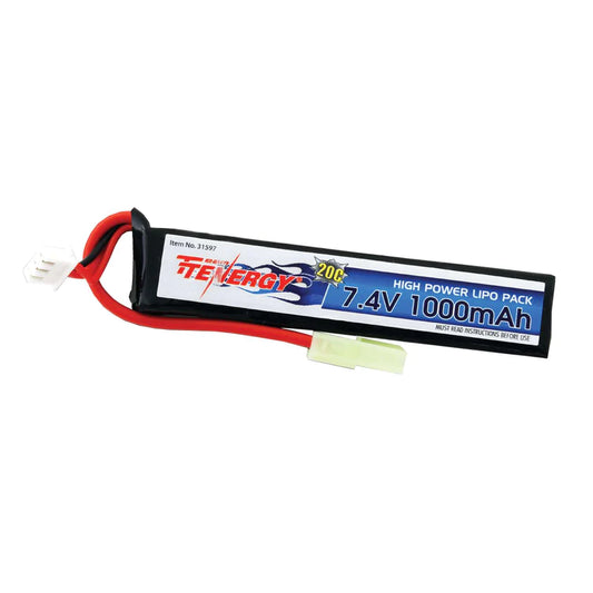 Tenergy 7.4V 1000Mah Battery | Airsoft Battery