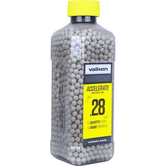 Valken Accelerate Promatch 0.28G 2,500Ct Airsoft Bbs