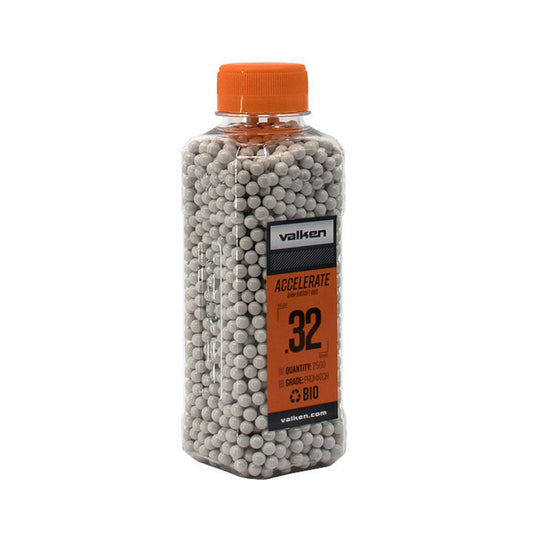 Valken Accelerate Promatch 0.32G 2,500Ct Biodegradable Airsoft Bbs