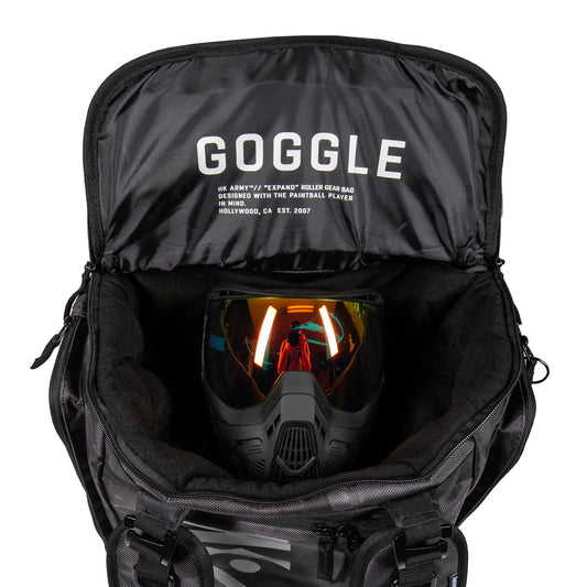 Expand 75L - Roller Gear Bag - Shroud Blackout | Paintball Gear Bag | Hk Army