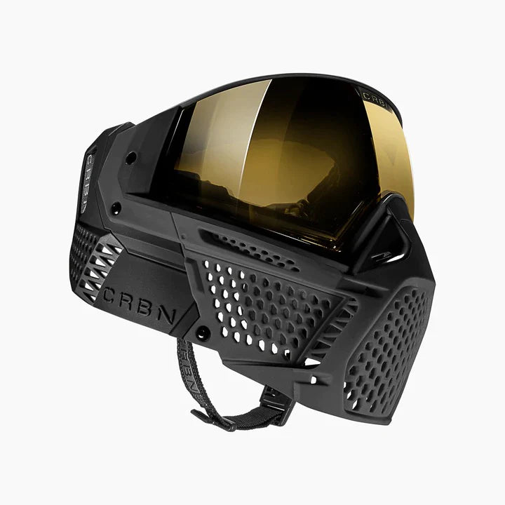 NEW Carbon CRBN Zero Pro Paintball Mask (Less Coverage) Fade