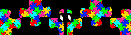 2018 Pathfinders For Autism Team Defiance Custom Charity Barrel Cover