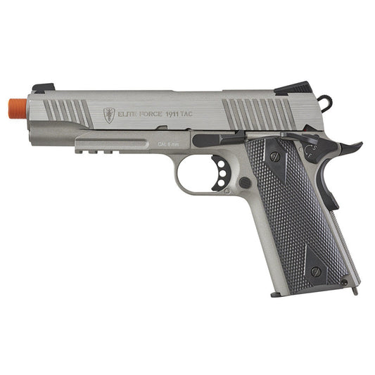 Umarex Elite Force 1911 Tac Gen3 C02 Blowback Airsoft Pistol -Stainless Steel