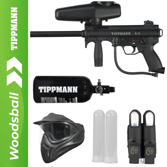 Tippmann A-5 Paintball Marker Package