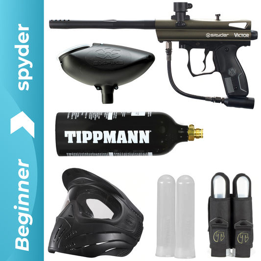 Spyder Victor Paintball Marker Package