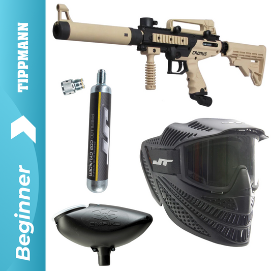 Tippmann Cronus Combat Power Pack - Raptor Mask/90g CO2/Loader/Cronus Tactical Marker