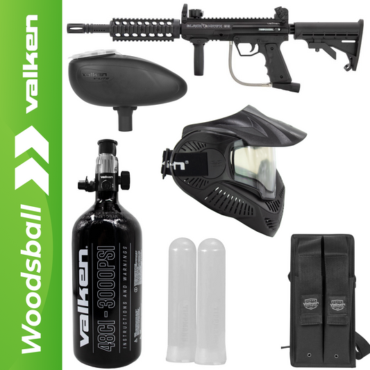 Valken Blackhawk Whiskey Rig Paintball Marker Package