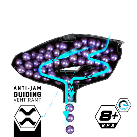 Gfx Gravity Loader - Black | Paintball Hopper / Loader | Hk Army