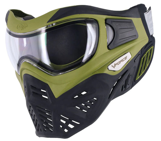 Vforce Grill 2.0 Olive/Black Paintball Mask | Shop Paintball Goggles | Vforce