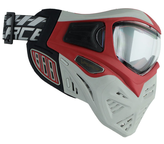 Vforce Grill 2.0 Red/Grey | Paintball Mask