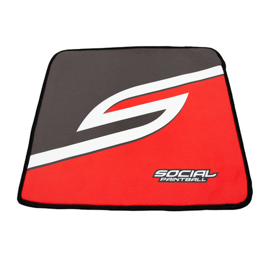 Microfiber Cleaning Cloth, Split S | Paintball Cleaning Microfiber | Social Paintball