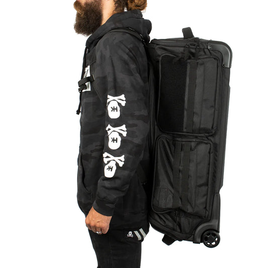 Expand 75L - Roller Gear Bag - Stealth | Paintball Gear Bag | Hk Army